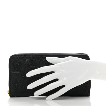 Louis Vuitton Empreinte Zippy Wallet Black 2 of 12