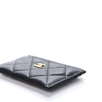 Chanel Caviar Quilted Card Holder Black 7 of 11