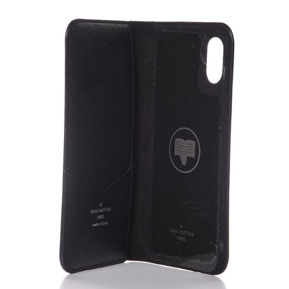 Louis Vuitton Monogram Eclipse iPhone X Folio Case 5 of 7