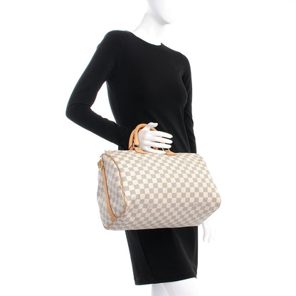 Louis Vuitton Damier Azur Speedy Bandouliere 35 3 of 14