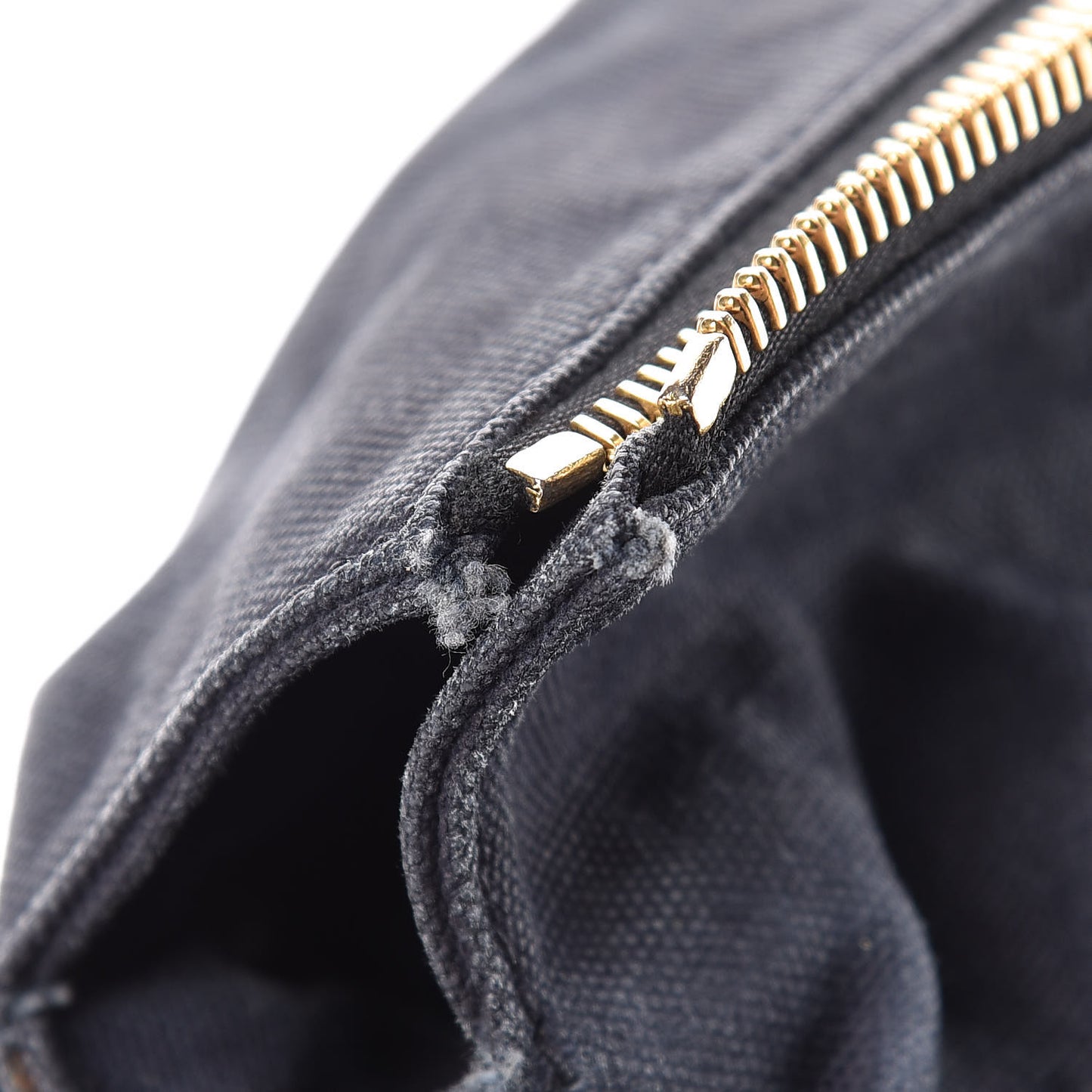 Washed Canvas Canapa Shopping Pattina Tote Bleuette