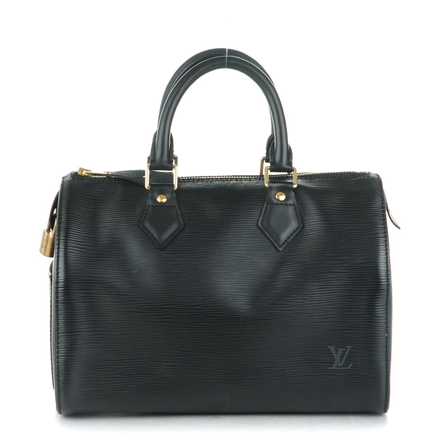 Louis Vuitton Epi Speedy 25 Black 1 of 8