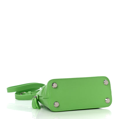 Balenciaga Grained Calfskin XXS Ville Top Handle Bag Light Green Fuchsia 4 of 9