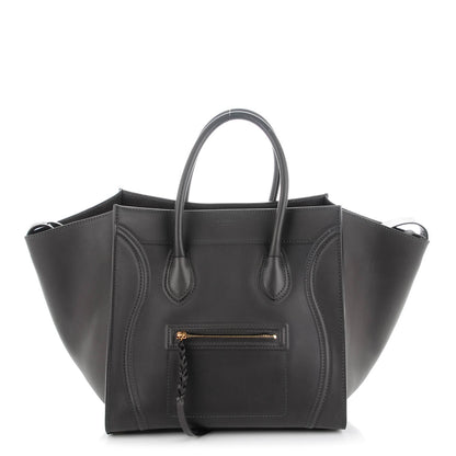 Celine Natural Calfskin Medium Phantom Luggage Grey 1 of 7