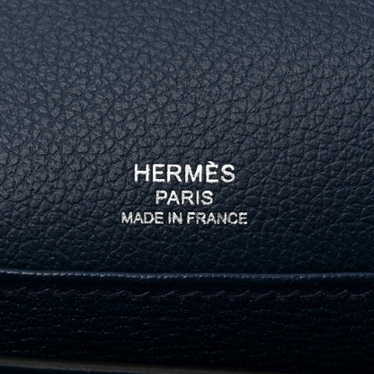 Hermes Evercolor Mini Sac Roulis Bleu De Malte 6 of 12