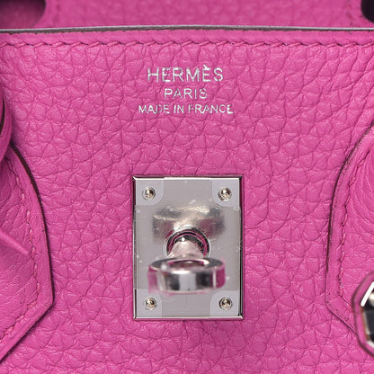 Hermes Togo Birkin 25 Magnolia 18 of 37