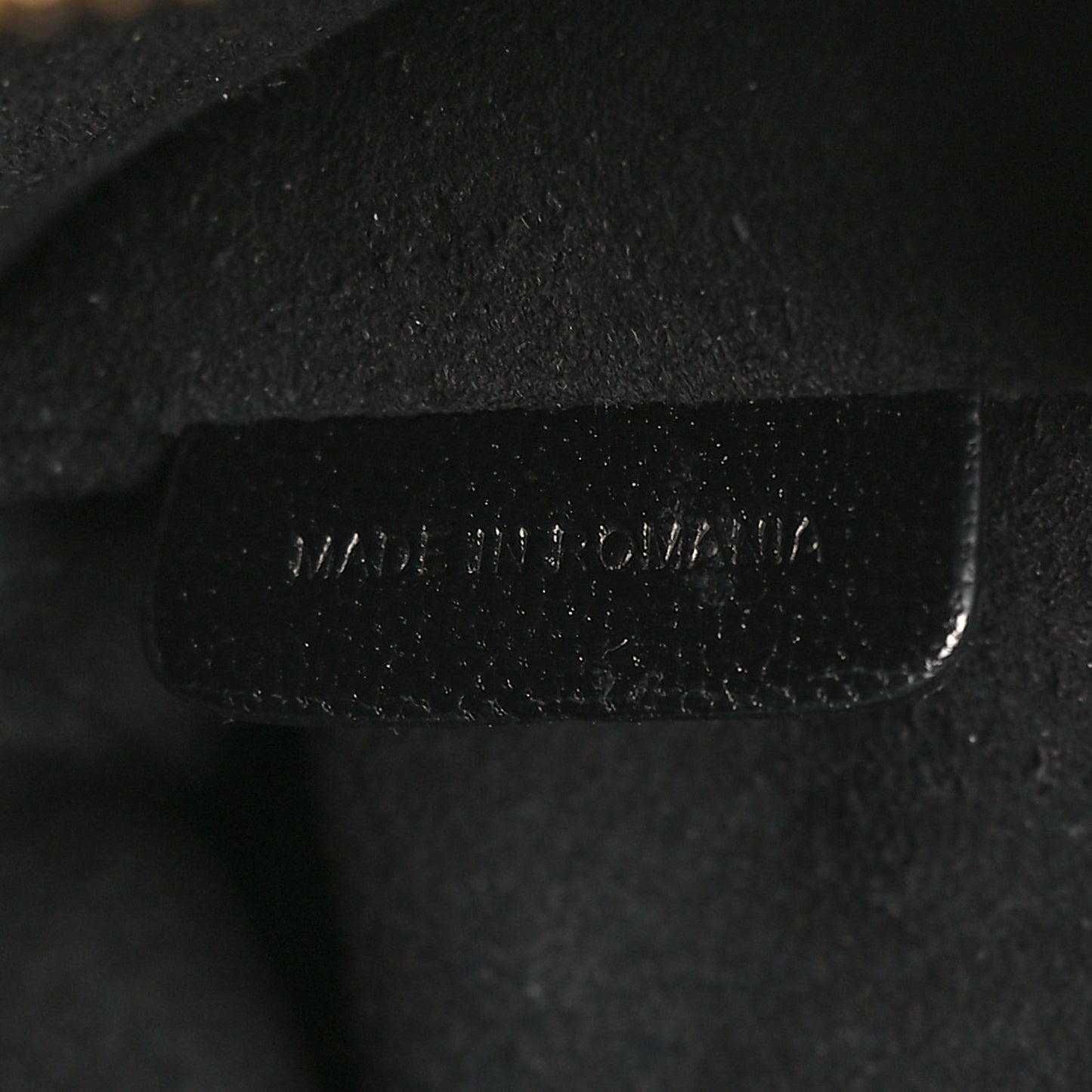 Sugar Goatskin Cross 3 Crossbody Bag Black