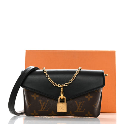 Louis Vuitton Monogram Padlock On Strap Black 7 of 7