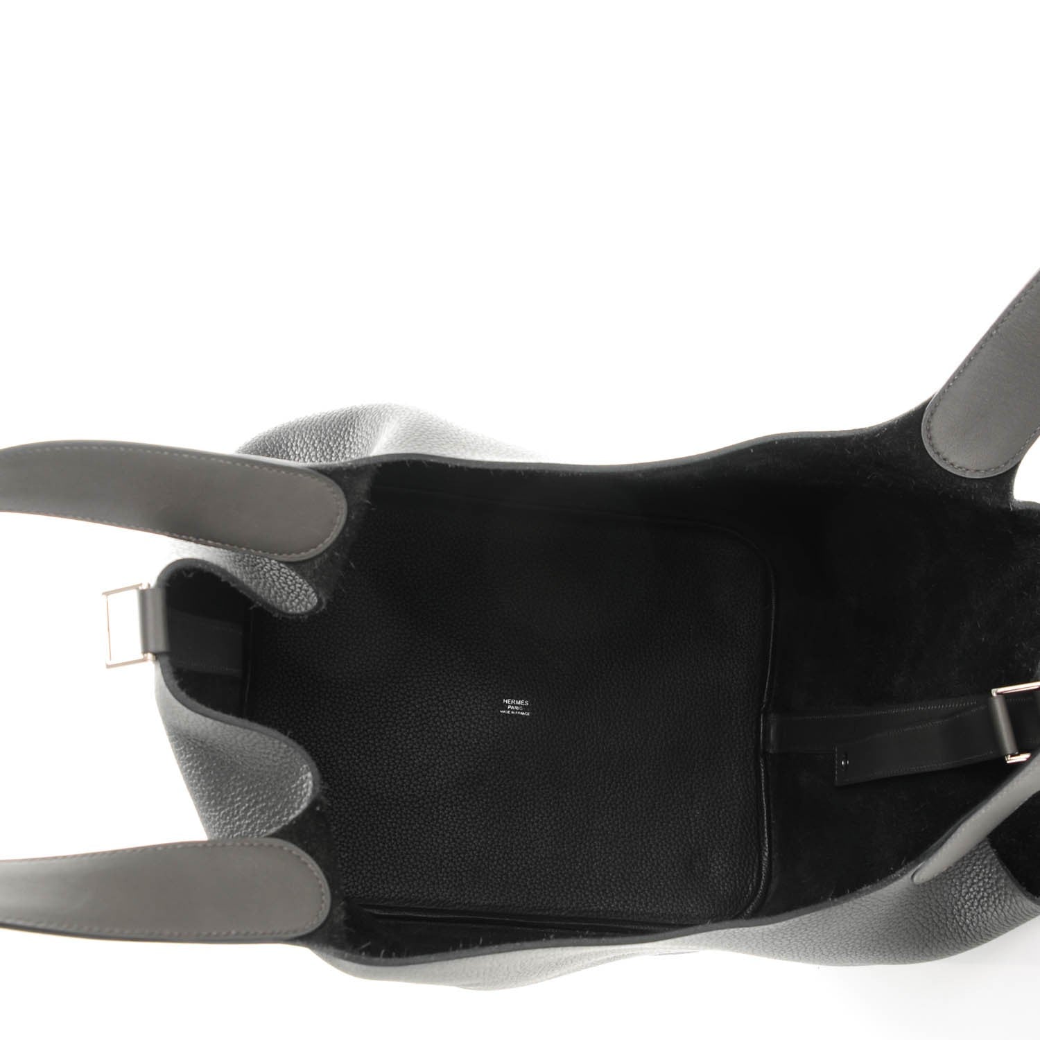 Hermes Taurillon Clemence Swift Biolor Picotin Lock TGM Plomb Graphite 5 of 10