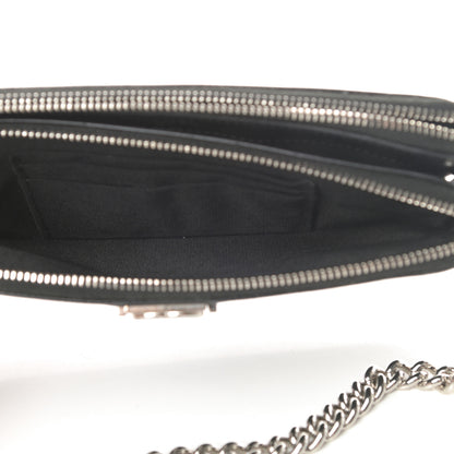 Chanel Caviar Quilted Small Boy Clutch With Chain Black 7 of 14