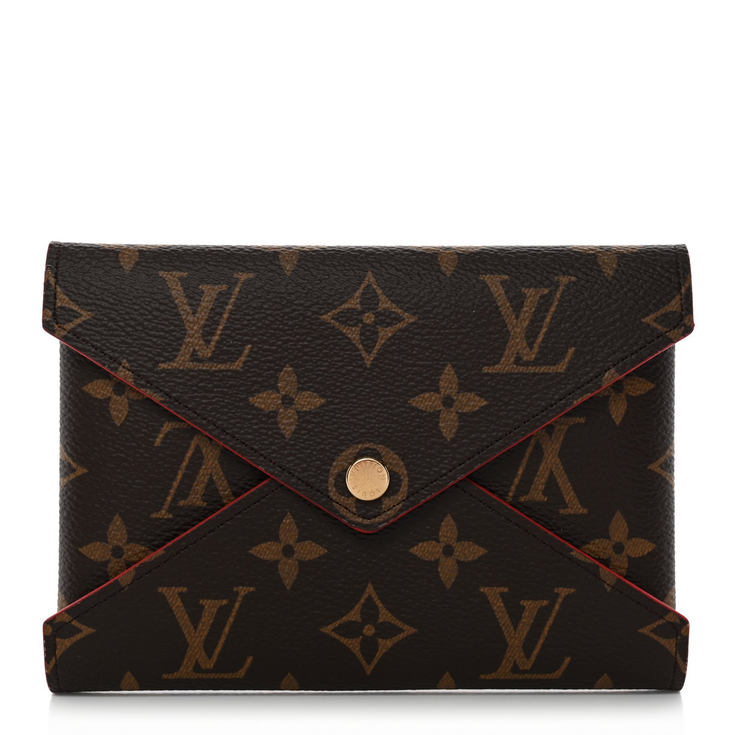 Monogram Medium Kirigami Pochette Insert Coquelicot