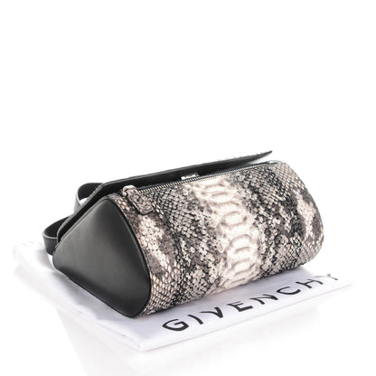 Givenchy Python Medium Pandora Box Crossbody Bag Black White 4 of 8