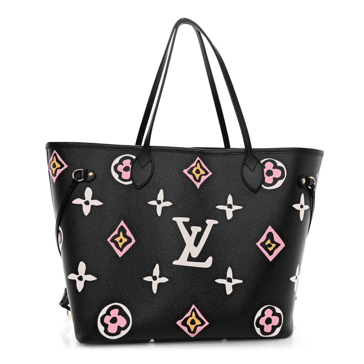 Louis Vuitton Monogram Giant Wild at Heart Neverfull MM Black 1 of 11