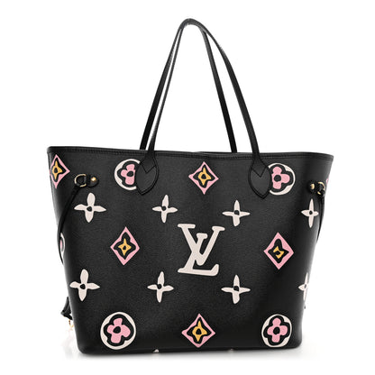 Louis Vuitton Monogram Giant Wild at Heart Neverfull MM Black 1 of 11