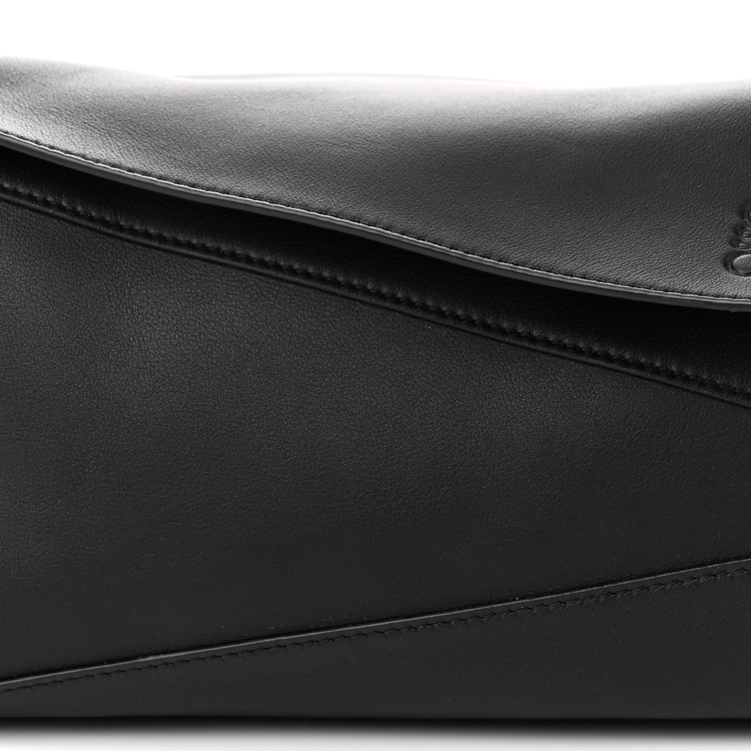 Loewe Calfskin Puzzle Hobo Black 7 of 10
