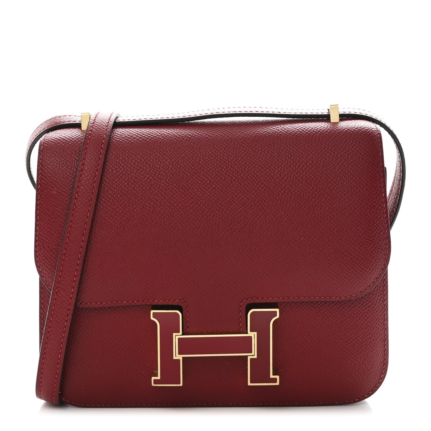 Epsom Enamel Constance 18 Rouge Grenat