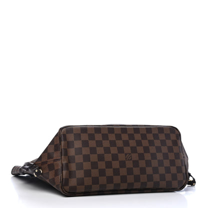 Louis Vuitton Damier Ebene Neo Neverfull MM Rose Ballerine 3 of 4