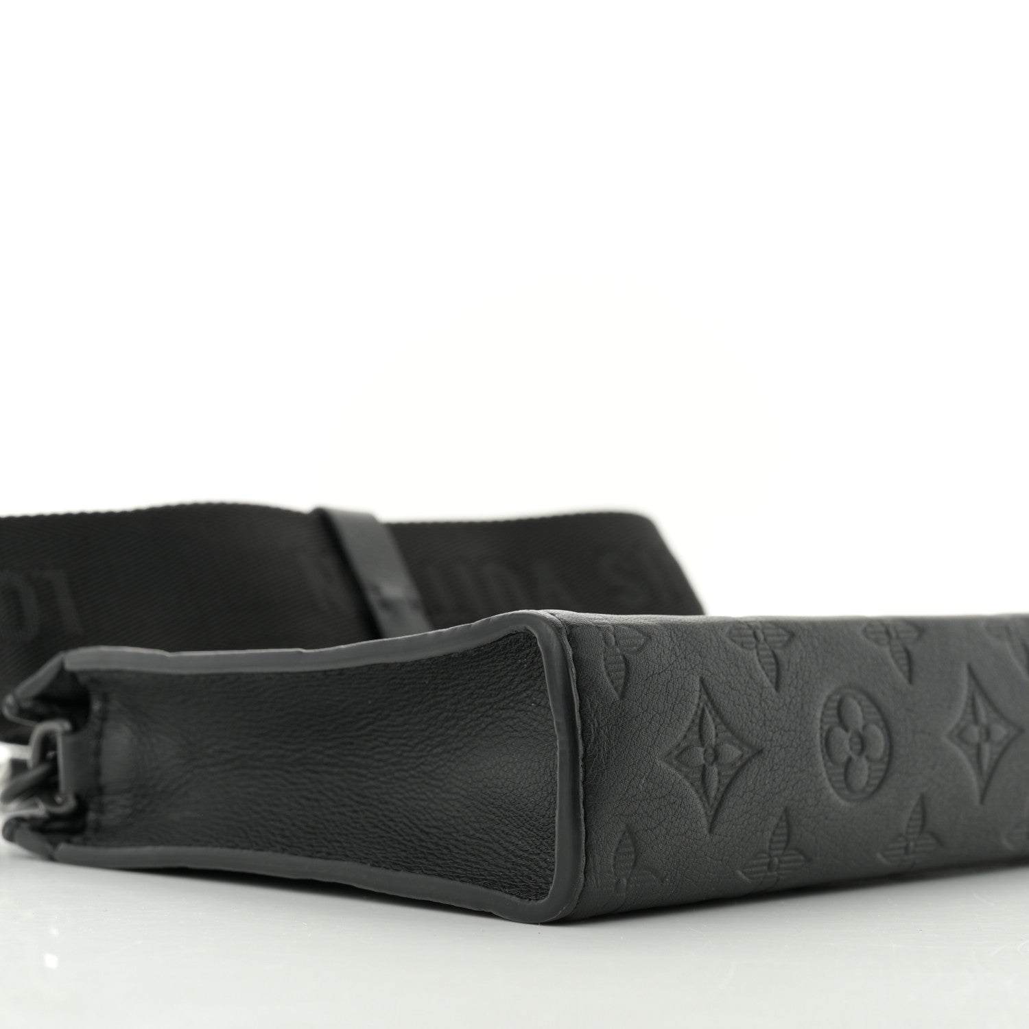 Louis Vuitton Calfskin Monogram Shadow Gaston Wearable Wallet 9 of 10