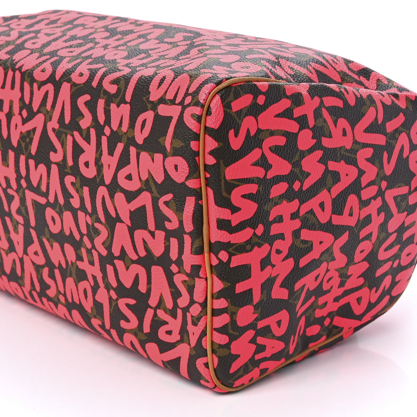 Monogram Graffiti Speedy 30 Fuchsia