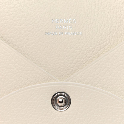 Hermes Evercolor Calvi Card Case Nata 6 of 8