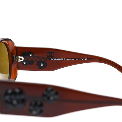 Chanel Camellia CC Sunglasses 5113 Brown 6 of 9