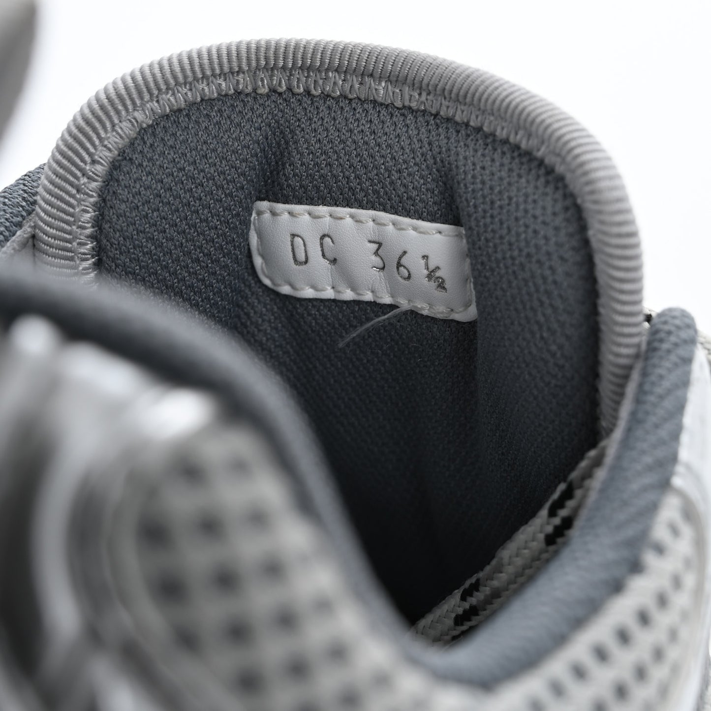 Technical Mesh Dior Chrono Sneakers 36.5 Silver