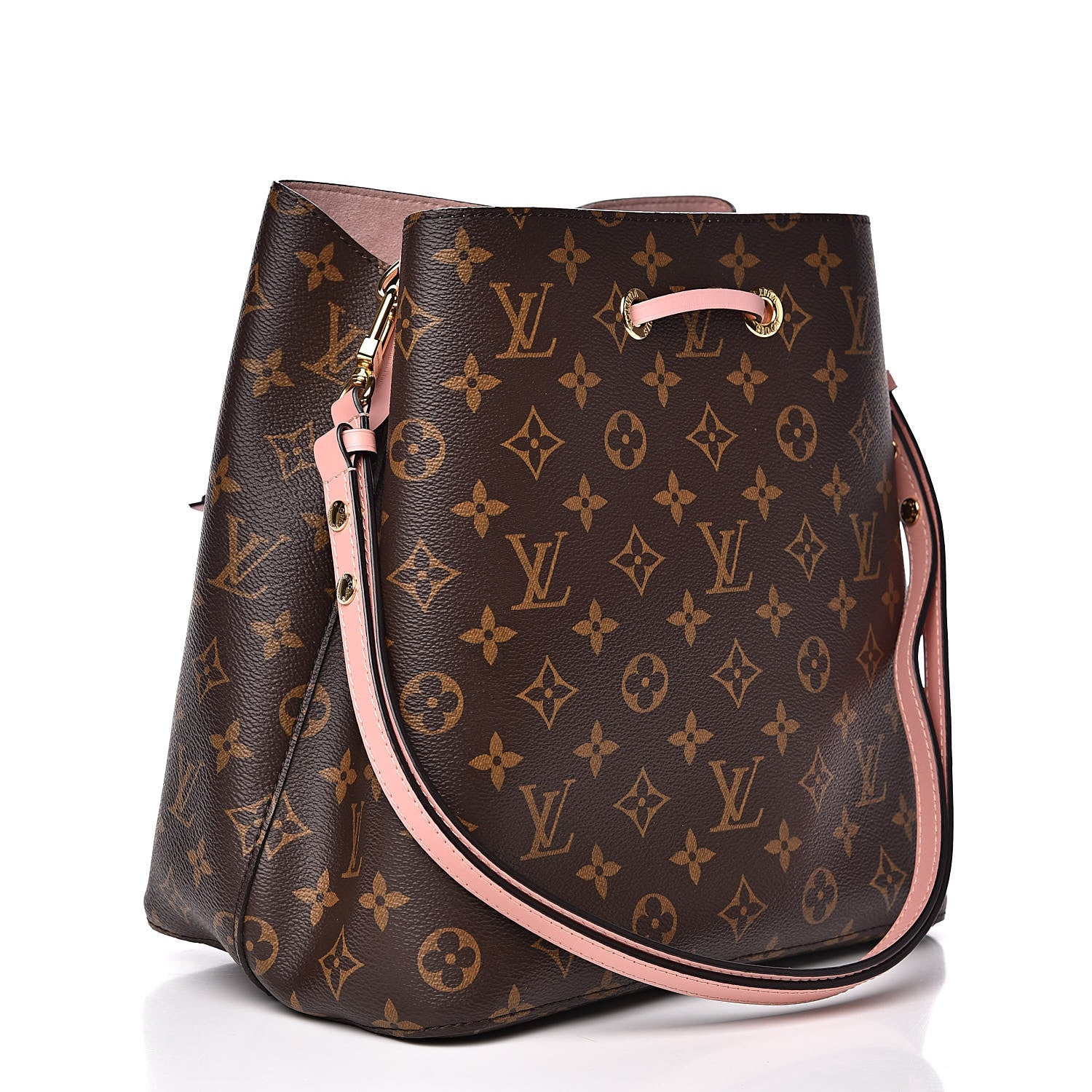 Louis Vuitton Monogram Neonoe MM Rose Poudre 3 of 10