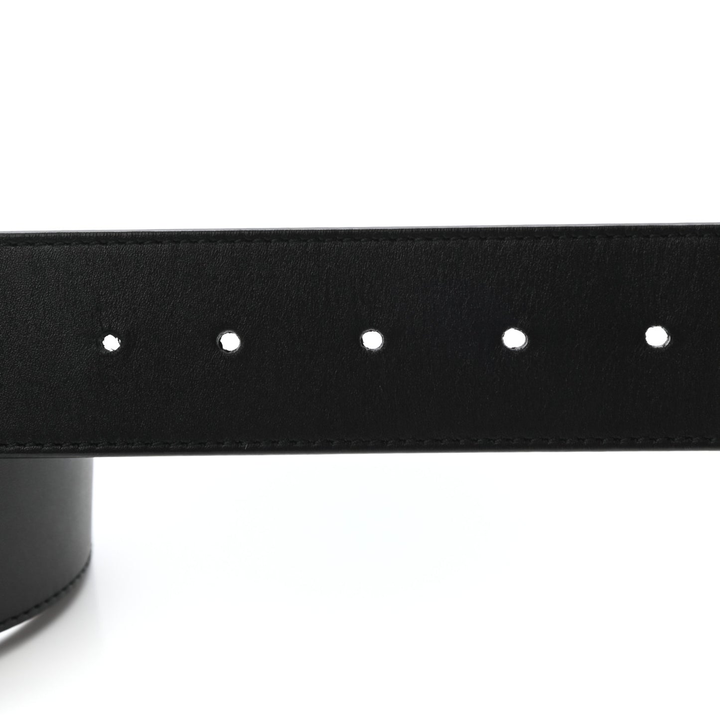 Calfskin Double G 40mm Belt 80 32 Black