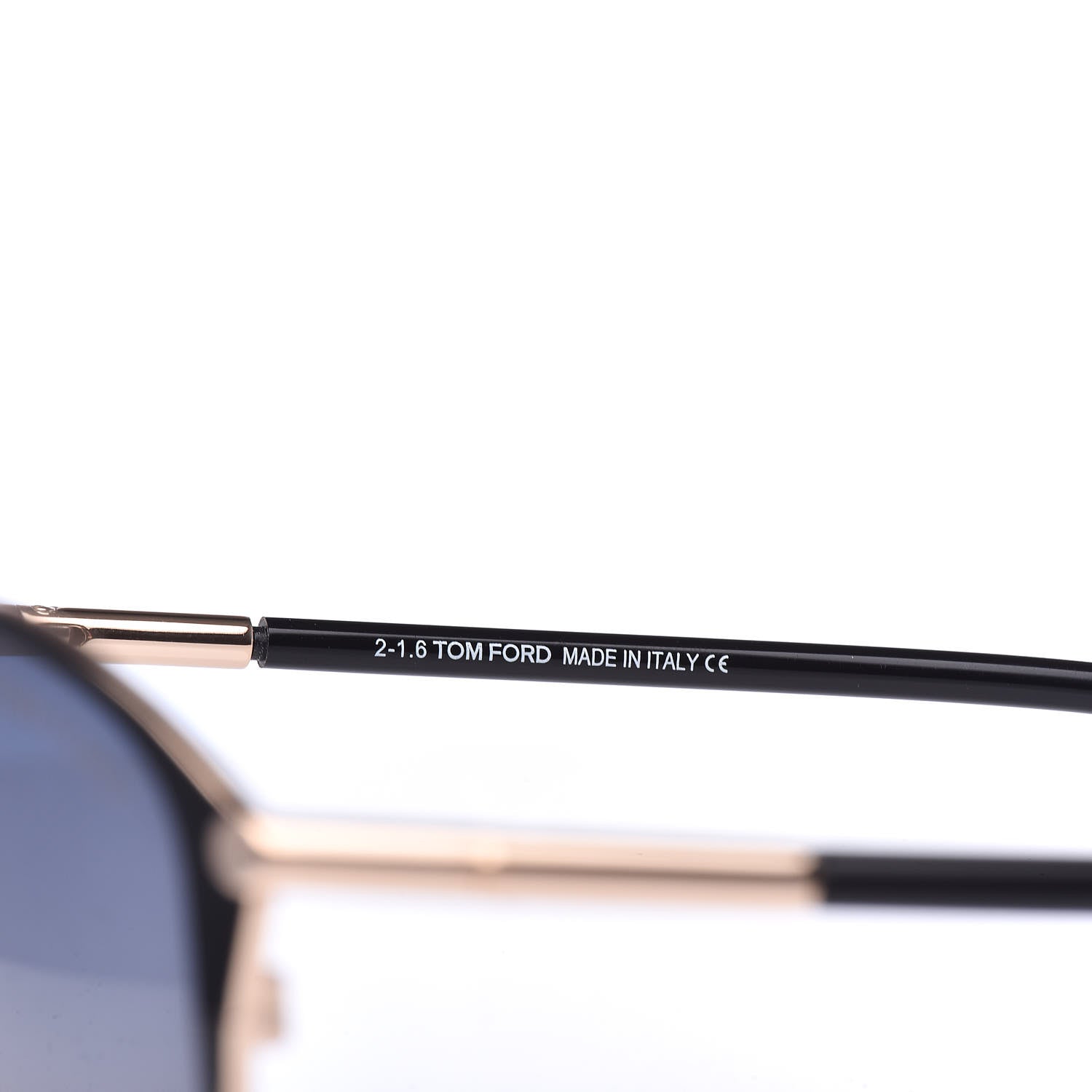 Tom Ford Penelope Vintage Round Sunglasses TF320 Black 6 of 8