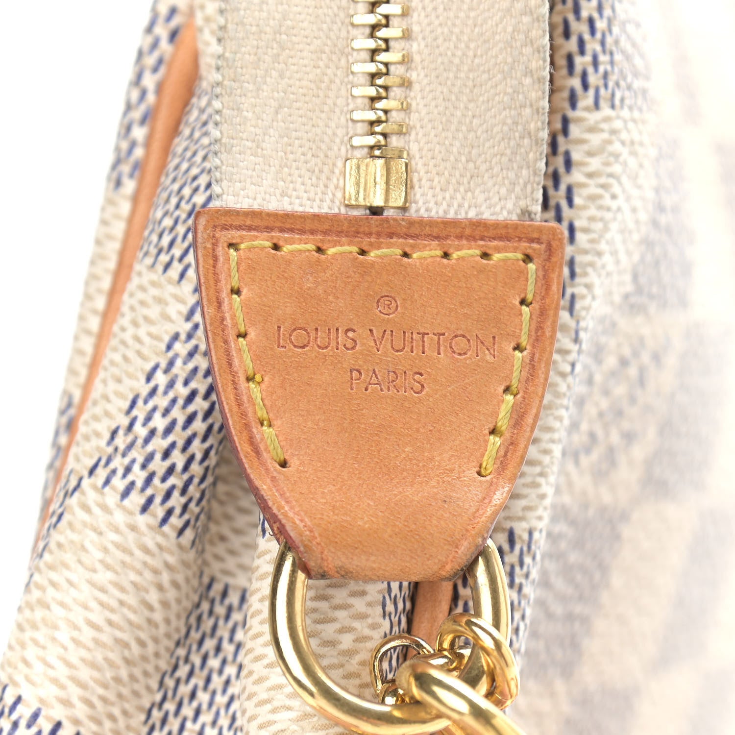 Louis Vuitton Damier Azur Eva Clutch 8 of 12