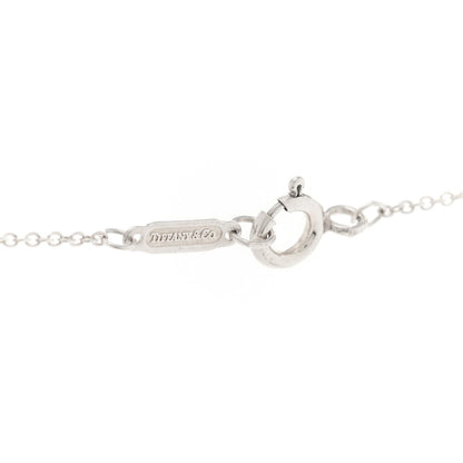 Tiffany Sterling Silver Medium Atlas Open Pendant Necklace 3 of 3