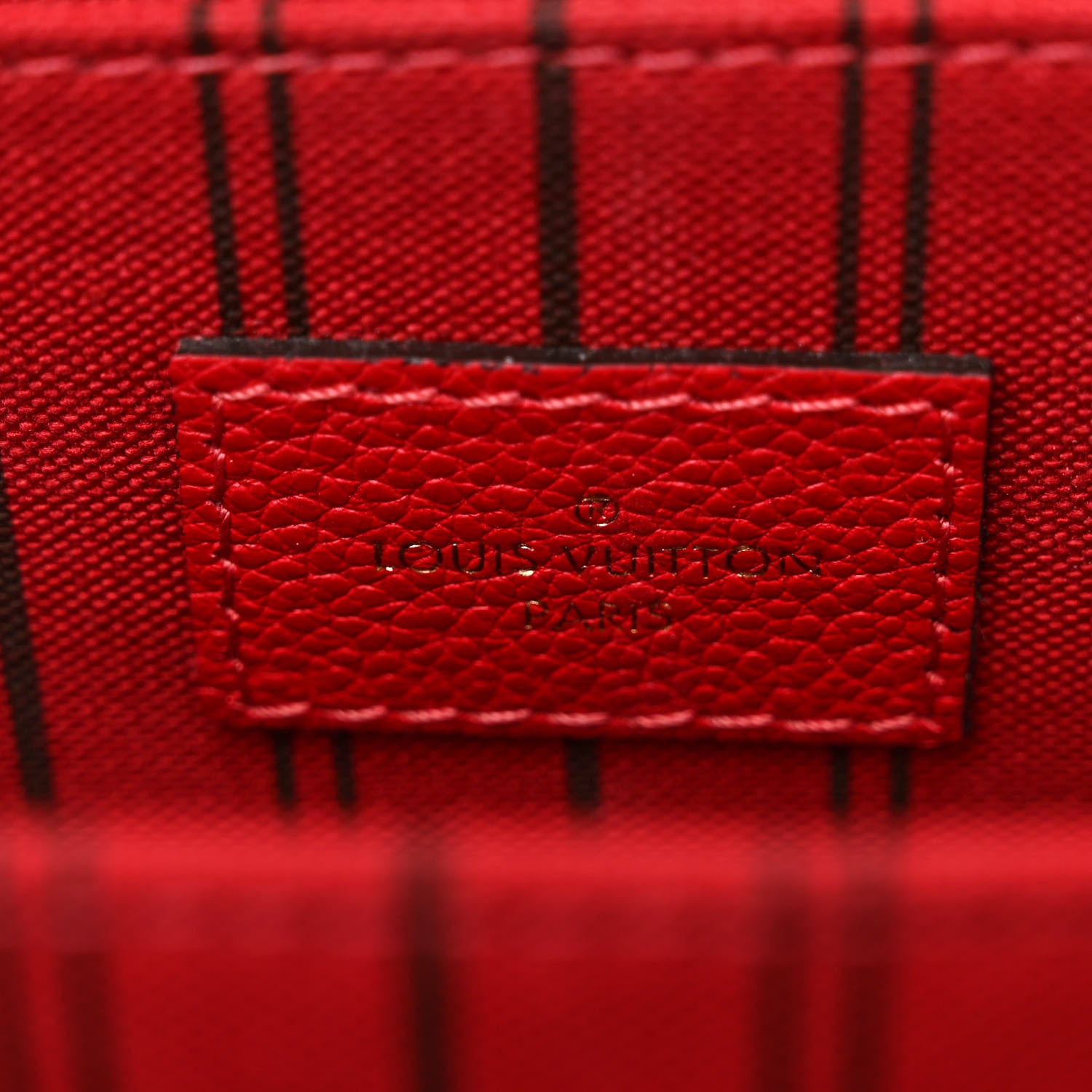 Louis Vuitton Empreinte Pochette Metis Scarlet 6 of 9