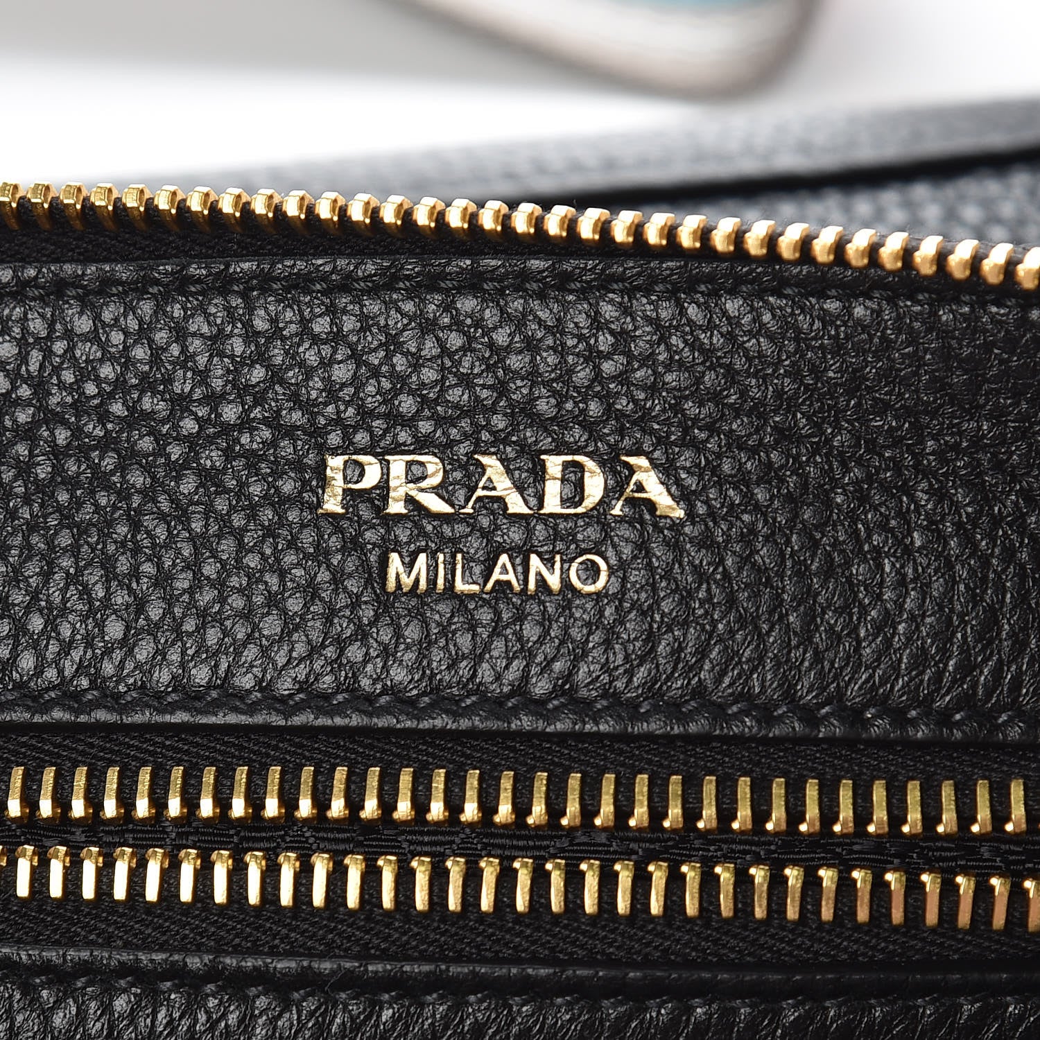 Prada Vitello Daino Crossbody Bag Black 8 of 10