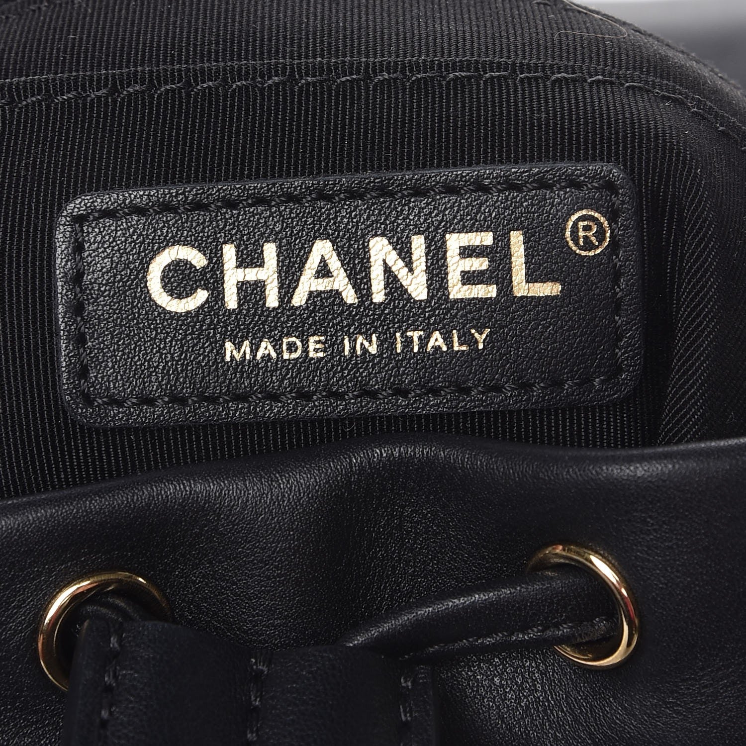 Chanel Calfskin Quilted Mini Urban Spirit Backpack Black 6 of 8