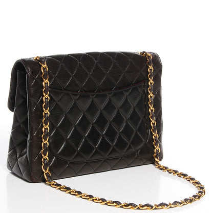 Chanel Lambskin Jumbo Single Flap Black 3 of 8