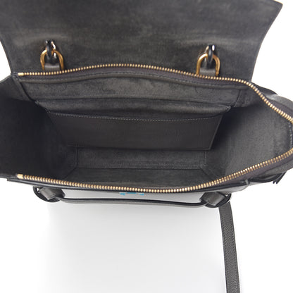 Celine Baby Grained Calfskin Micro Belt Bag Grey 5 of 9