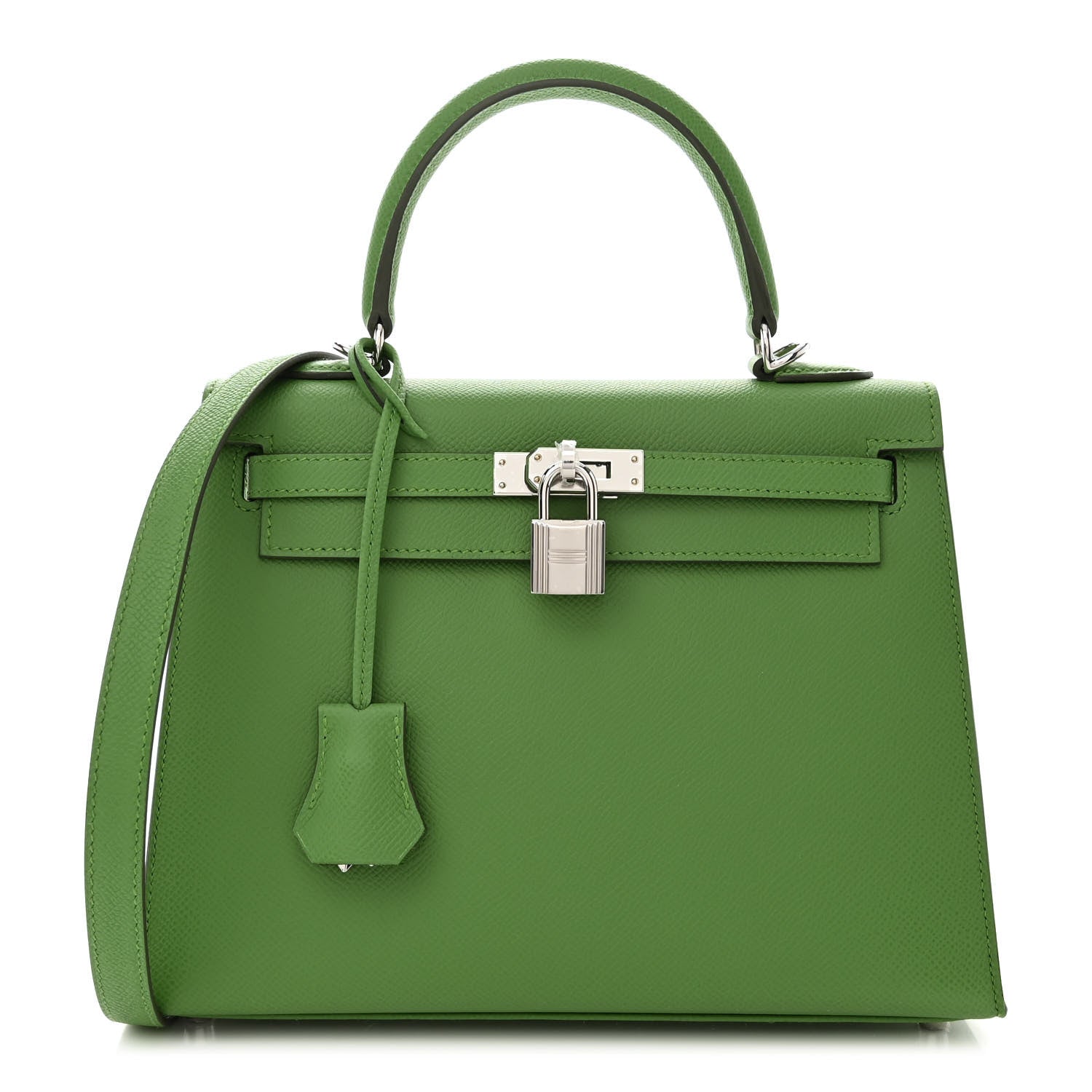 Hermes Epsom Kelly Sellier 25 Vert Yucca 1 of 11