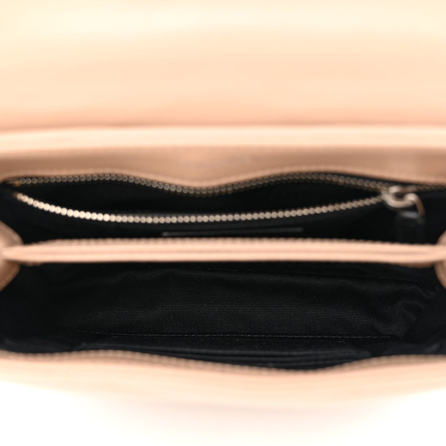 Saint Laurent Calfskin Y Quilted Monogram Toy Loulou Crossbody Bag Gold Sand 4 of 10