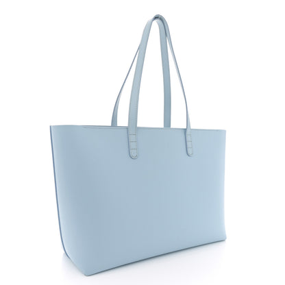 Mansur Gavriel Saffiano Small Zip Tote Light Blue 3 of 11