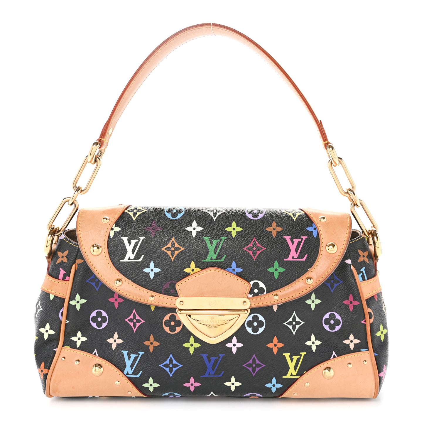 Monogram Multicolor Beverly MM Black