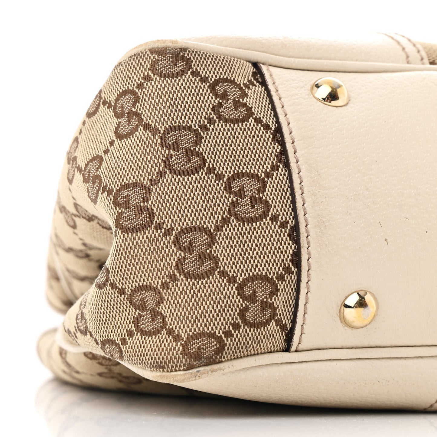 Monogram Medium Princy Tote Off White