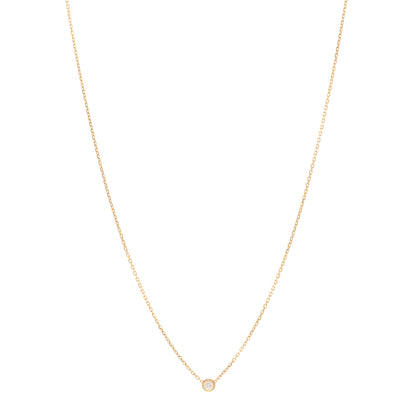 Cartier 18K Yellow Gold Diamond XS D'Amour Pendant Necklace 1 of 5