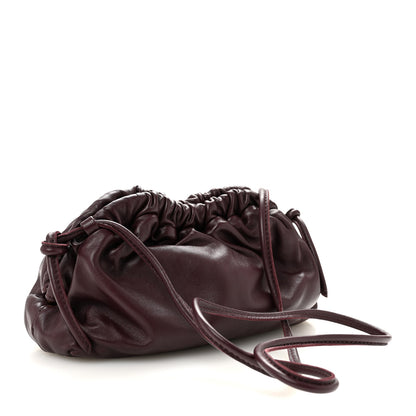 Mansur Gavriel Lambskin Mini Cloud Clutch Plum 3 of 9