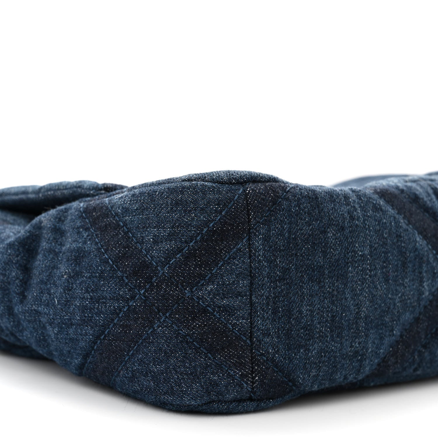 Chanel Denim Quilted Medium Chanel 19 Flap Blue 9 of 11