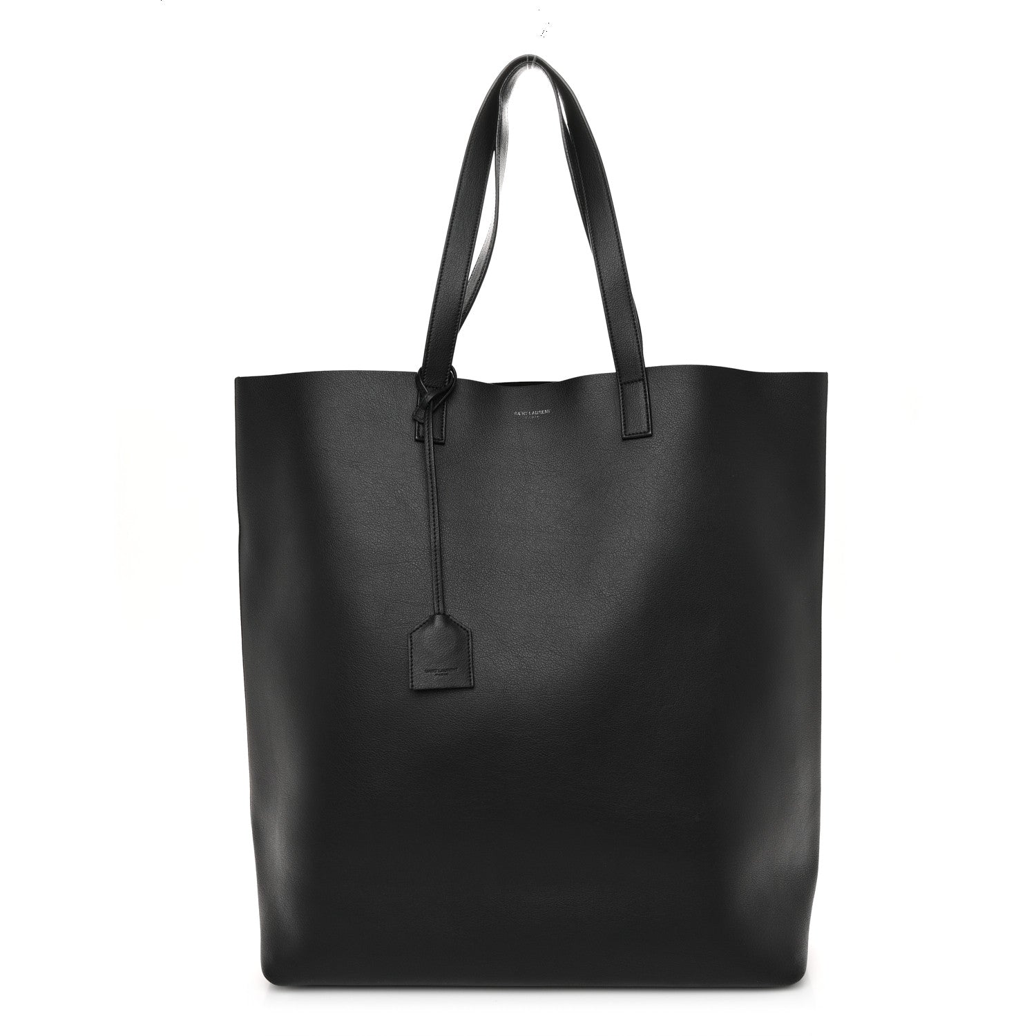 Saint Laurent Calfskin Medium Shopping Tote Black 1 of 13