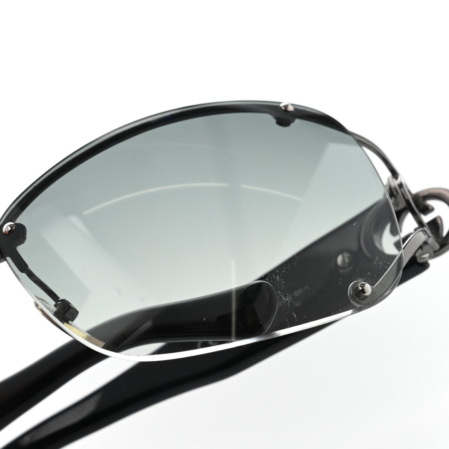 Gucci Crystal Sunglasses GG 2820/F/S Black 8 of 8
