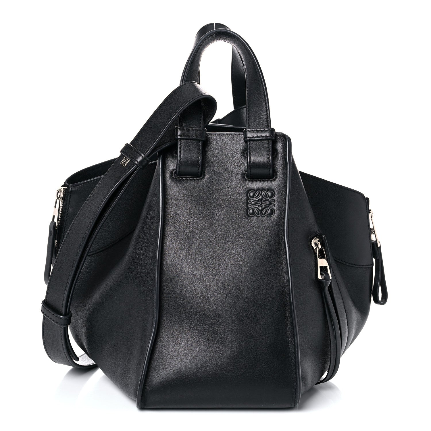 Loewe Calfskin Small Hammock Shoulder Bag Black 1 of 20