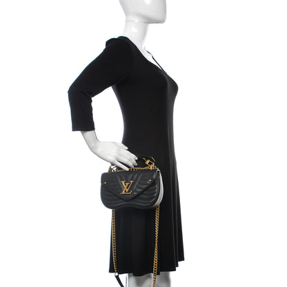 Louis Vuitton Calfskin New Wave Chain PM Black 3 of 11