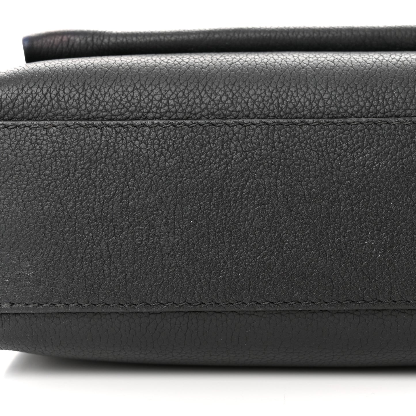 Soft Calfskin Mylockme Chain Bag BB Black