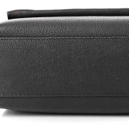 Louis Vuitton Soft Calfskin Mylockme Chain Bag BB Black 17 of 17